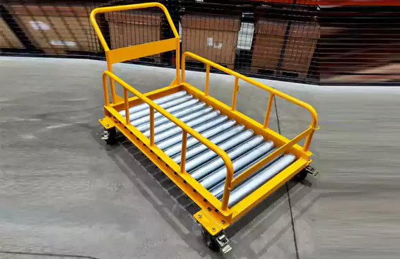 Forklift Battery Trolley